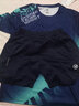 锐特斯丁羽毛球服套装男女款短袖夏季运动训练衣服排球乒乓球衣比赛服定制 A182上青+AK109上青-男两件套 3XL 实拍图
