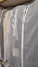 佳诺诗衣服防尘罩透明挂式衣柜衣罩全封闭西装套子大衣挂衣袋家用 【特宽-短款-高90宽100深50cm】 实拍图