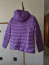 骆驼（CAMEL）梭织加绒连帽风衣女防泼水休闲外套 J23CAYL6066 薇紫色 M 实拍图