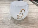 容山堂 玉瓷十二生肖牛茶杯玻璃主人杯单杯子功夫茶具水杯建盏 2025年 实拍图