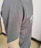 啄木鸟t恤男短袖潮流纯棉上衣服新款半袖体恤男士加大码衣服男 AT005灰色+AT004白色 XL 实拍图