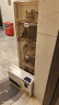 蚂蚁盒子（MAYIHEZI）免安装可折叠鞋盒茶色塑料鞋柜门口收纳防尘防潮鞋盒 1列6层6格 实拍图