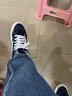 VANS范斯官方 SK8-Mid中帮海军蓝个性减龄男鞋女鞋板鞋 蓝色 38.5 实拍图