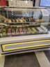 乐创（lecon） 蛋糕柜展示柜商用冷藏玻璃陈列柜水果寿司保鲜市柜 黑色直角风冷（后开门） 0.9米台式 晒单实拍图