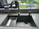 箭牌（ARROW）304不锈钢加厚轨道大单槽厨房洗碗洗菜盆AE5575424G31-NC纳米银 晒单实拍图