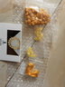 绿侬珠宝 蜜蜡直切隔片手串手链垫片文玩金刚星月菩提隔珠diy配饰 【厚】直径约6mm*约2.8mm/2片 实拍图