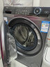 海尔（Haier）滚筒洗衣机8KG超薄家用全自动洗衣机 变频节能巴氏除菌香薰洗洗脱一体大筒径XQG80-B14126L 实拍图