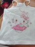 Hello Kitty女童背心棉薄款儿童宝宝夏季护肚打底无袖春秋季内穿外穿吊带衫 吊带两件装 513314 120 适合115-125 实拍图