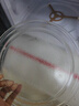 浴冠辰 微波炉玻璃转盘适用格兰仕美的微波炉通用托盘24.5cm玻璃盘加厚 25.5平盘 实拍图