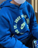 耐克（Nike）童装儿童经典套头卫衣秋季男女小童舒适上衣外套 里昂蓝 130(7)  晒单实拍图