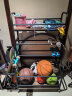 溢彩年华置物架瑜伽垫轮哑铃球类体育用品储物筐运动健身器材收纳架6333 实拍图