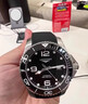 浪琴（LONGINES）【99新京东正品】浪琴男士手表康卡斯系列奢侈品牌送礼300米防水夜光自动机械运动休闲石英瑞士世界名表 【41石英黑】后配胶带扣L3.740.4.56.6 实拍图