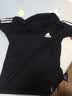 阿迪达斯（adidas）T恤男 2026夏季新款运动服健身训练休闲时尚舒适圆领短袖体恤上衣 白色/快干/现货速发 L (180/100A) 实拍图