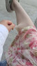 浪莎丝袜女夏季超薄菠萝袜任意剪防脱散肉色连裤袜性感长筒打底袜 晒单实拍图