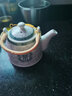 古笙记 大容量陶瓷茶壶家用水壶单壶景德镇提梁壶中式泡茶壶防爆耐热 茶艺人生/1L 实拍图