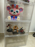 蔻丝（ColesHome）透明手办展示柜透明盲盒展示盒模型玩具收纳陈列柜家用收纳柜 【超清展示+1遥控灯+磁吸门】4格 实拍图