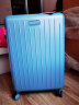 美旅箱包美旅果冻箱铝框拉杆箱男女旅行箱行李箱24英寸BB5*005雾霾蓝 实拍图