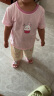 巴拉巴拉婴儿t恤宝宝打底衫女童上衣男短袖2024款夏季全棉可爱六一儿童节 粉红60035 90cm 实拍图