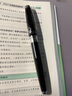 PIMIO 毕加索钢笔高端轻奢商务礼盒装骑士签字笔学生写字高考中考礼物毕业礼品企业定制免费刻字 T18黑色银夹（钢笔） 实拍图