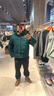 KOLON SPORT/可隆中量羽绒服 男女同款户外露营防风透湿耐磨高蓬鹅绒外套 LUDJ4WT526-DG 深绿色 XL 180/100A 实拍图