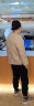 坦博尔轻薄羽绒服女短款宽松外套秋冬时尚简约菱格TD336268奶茶棕155 实拍图