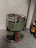 德龙（Delonghi） 咖啡机家用半自动意式浓缩 15Bar泵压式不锈钢锅炉 奶泡系统ECO310 复古橄榄绿 恒温加热 卡布奇诺拿铁 全国联保 实拍图