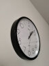 天王星（Telesonic）挂钟客厅创意钟表现代简约钟时尚个性立体时钟卧室石英钟圆形挂表 实拍图