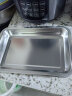 美厨（maxcook）304不锈钢盘子方盘 加深方盘长方形餐盘 烧烤托盘32cm MCFT2359 实拍图