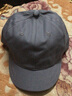 圣丹美冬新款短帽檐美式复古纯色帽子男士秋冬情侣软顶舒适棒球帽女鸭舌帽男春夏季韩版百搭时尚潮流短檐小沿 深灰 短檐软顶 可调节(男女通用) 实拍图