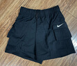 耐克（NIKE）女运动短裤 夏季 梭织 户外工装 宽松耐磨 DM6248-010 黑 S 实拍图