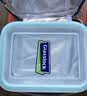 GLASSLOCK韩国进口加厚耐热钢化玻璃保鲜盒微波炉加热饭盒包包套装 1000ml分隔可拆卸盖长+包包 实拍图