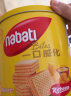 丽芝士（Richeese）印尼进口纳宝帝Nabati香草牛奶味威化饼干300g/罐儿童休闲零食 实拍图
