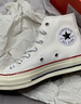 匡威（Converse）胜道运动CONVERSE匡威 1970s 男女鞋经典高帮复古休闲帆布鞋  162056C 37 (225mm) 实拍图