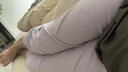 贞喜气 孕妇秋冬睡衣女月子服裤秋衣秋裤套装【加绒带哺乳口】保暖内衣 浅紫套装【可调腹围】 XL码（120-150斤） 实拍图