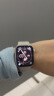 Apple/苹果 Watch Series 9 智能手表GPS款41毫米星光色铝金属表壳 星光色运动型表带S/M MR8T3CH/A 实拍图