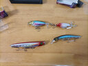 二次元 水面拖拉机路亚假饵浮水铅笔螺旋桨水面系路亚饵翘嘴鲈鱼淡海水通杀鱼饵拟饵 11g/8.5cm 宝石蓝 实拍图