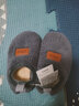 格子熊儿童地板鞋冬季加绒厚宝宝学步鞋防滑软底袜套秋冬棉鞋室内毛毛鞋 灰色加厚羔绒 26 -27（内长15cm 参考2-3岁) 实拍图