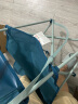 迪卡侬（DECATHLON）户外折叠椅子凳便携露营凳钓鱼椅随身靠背椅ODCF 离地41cm蓝色(承重110公斤） 实拍图