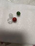 石传百世南红单珠配珠南红玛瑙散珠单珠三通桶珠diy手串隔片珠子散珠配饰 圆珠直径约8mm/颗 实拍图
