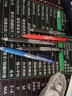 三菱（uni）UMN-138彩色中性笔 0.38mm按动双珠啫喱笔财务用耐水耐光(替芯UMR-83) 蓝黑色 实拍图