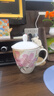 同合日本进口和蓝马克杯12月花季系列耐热陶瓷茶水杯可爱女士咖啡杯子 四月杜鹃花-马克杯 270ml 实拍图