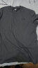 吉普（JEEP）2024新款纯棉短袖T恤男圆领宽松薄款男士夏季休闲半袖体恤打底衫 DX卡其+铁灰 2XL(建议135-150斤) 晒单实拍图