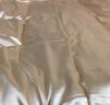 进出口重磅真丝100%桑蚕丝四件套丝滑裸睡丝绸凉感高端被套可定制 香槟金【顺丰速递+礼袋包装】 2.0m 床单款 四件套-被套220*240cm 实拍图