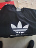 阿迪达斯 （adidas）三叶草男装 2025夏季新款运动服跑步健身训练舒适透气休闲短袖T恤 黑色/棉质透气/主推款 XL 实拍图