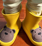 幸福玛丽（Cheerful Mario）宝宝雨靴儿童雨鞋防水婴儿幼儿男童女童水鞋男孩女孩女款内长16cm 实拍图