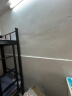 亿鉴上下铺铁艺双层床员工高低床宿舍寝室成人铁架子床钢制加高护栏 0.9米宽黑色加厚款（送床板） 实拍图