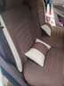 翰静 半包布汽车坐垫四季通用汽车座套小车座椅套适用于 摩卡棕 宝马X1 X3 X5 3系 实拍图