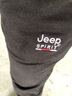 JEEP SPIRIT吉普休闲裤男直筒冲锋裤男士运动服秋冬季商务中青年春季健身服装 0059黑色（加绒款） XL (130斤-140斤) 实拍图