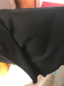Daft春秋季新款男士修身小脚休闲西裤 白领工作装免烫西裤伴郎职业装男式西服裤子 K256黑色 33相当于2尺6 实拍图