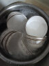 尚行知是10个装碗饭碗家用中式高档陶瓷餐具4.5英寸米饭碗汤碗吃饭面碗 珠联璧合(高脚碗10个) 4.5英寸 实拍图